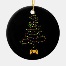 Video Game Christmas Tree Lights Gaming Pajamas