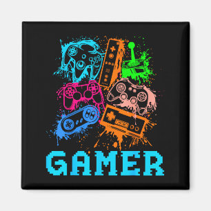 Video Game Console Controllers Clic Gamer Lover Co Magnet