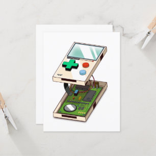 Video game console pattern.