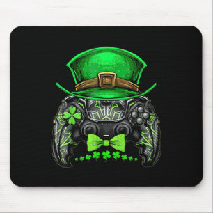Video Game Controller Irish Gamer Boys St Patricks Mouse Pad