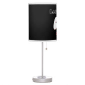 Video Game Controller, Let's Play, Red & Green Art Table Lamp (Left)