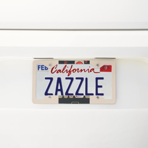 Video game controller license plate frame