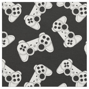 Video Game Controller Pattern Fabric