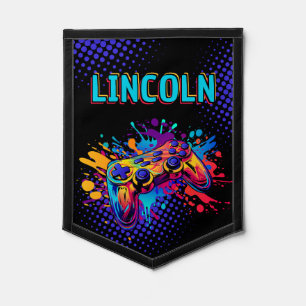 Video Game Controller Pennant