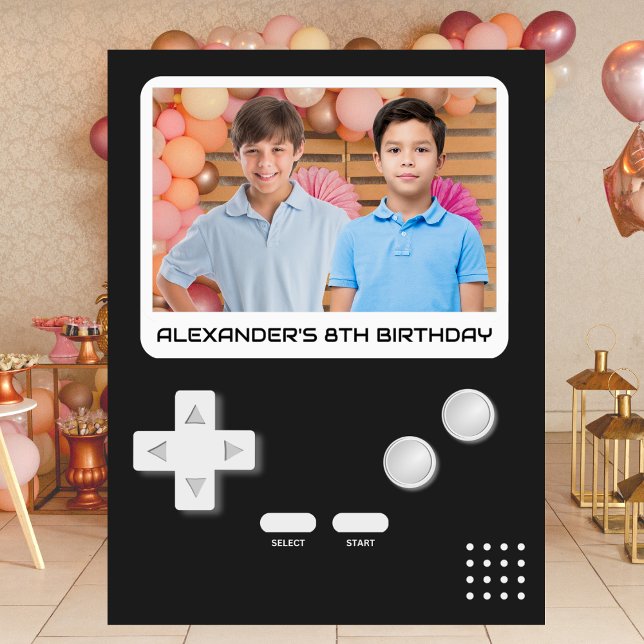 Video Game Controller Photo Booth Birthday Prop Foam Board (Creator Uploaded)