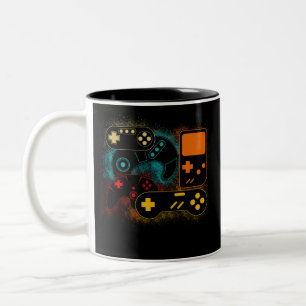 Video Game Controller Two-Tone Coffee Mug