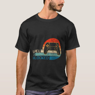 Video Game Controller Unlocked Level 13 Birthday B T-Shirt