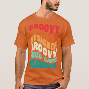 Video Game Designer Vintage Retro 60s 70s 80s Vibe T-Shirt