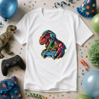 Video Game Dinosaur Gaming Birthday Party