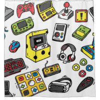 Video game, doodle set