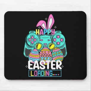 Video Game Easter Bunny Gaming Controller Gamer Bo Mouse Pad