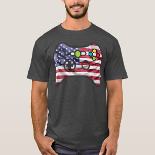 Video Game Gamer USA T-Shirt