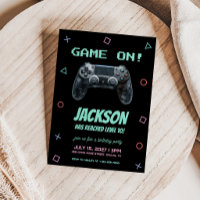Video Game Gaming Birthday Party