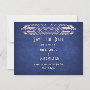 Video Game Geek Blue Wedding Save The Date