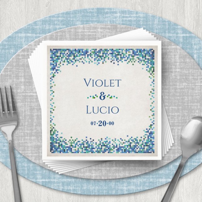 Video Game Geek Wedding Napkins (Creator Uploaded)