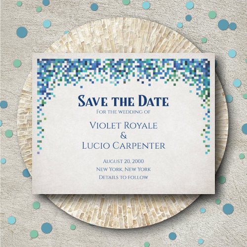 Video Game Geek Wedding Save The Date
