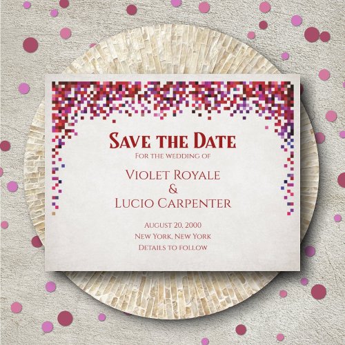 Video Game Geek Wedding Save The Date