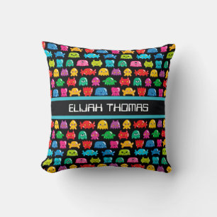 Orders geeky throw pillows