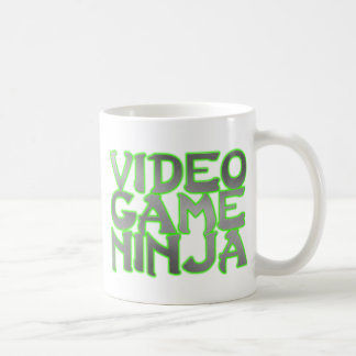 VIDEO GAME NINJA (green) Coffee Mug