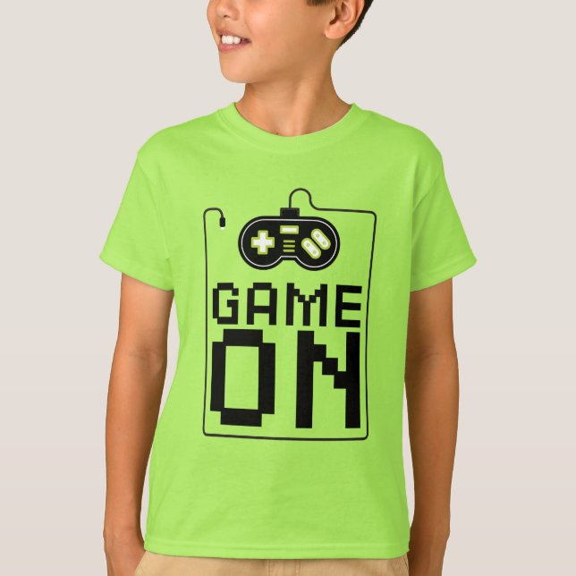 Video Game On T-Shirt (Front)