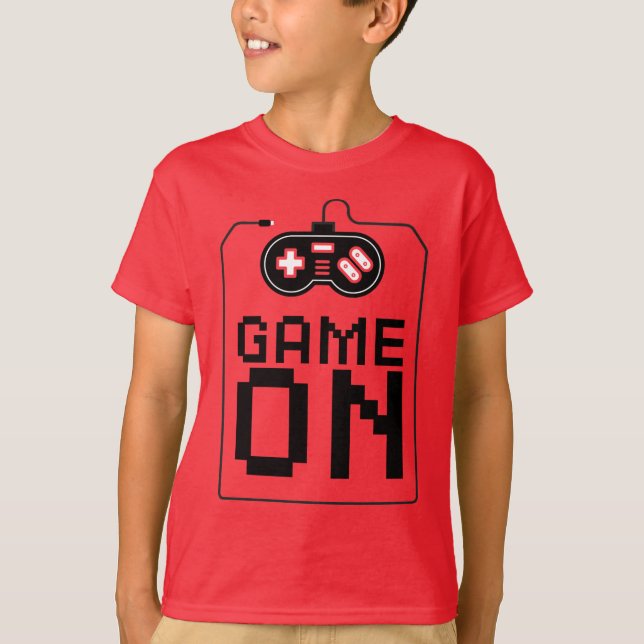 Video Game On T-Shirt (Front)