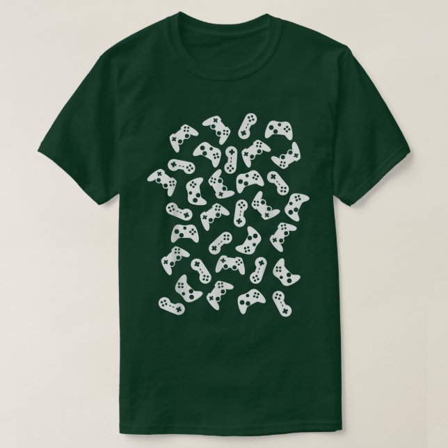 Video Game Pattern for Gamer  T-Shirt (Design Front)