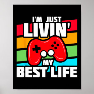 Video Game Player - Pc Console Online Gaming - Fun Poster
