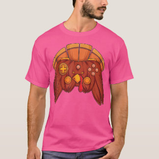 Video Game Thanksgiving Turkey Controller Gamer Bo T-Shirt