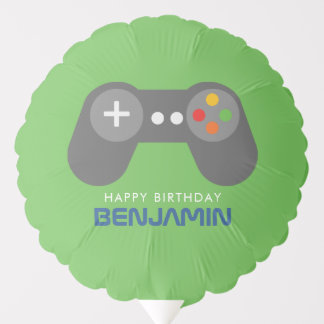 Video Game Themed Kids Birthday Party Balloon