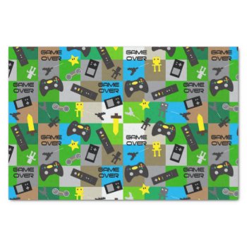 Video Game Truck Gamer Tissue Paper by adams_apple at Zazzle