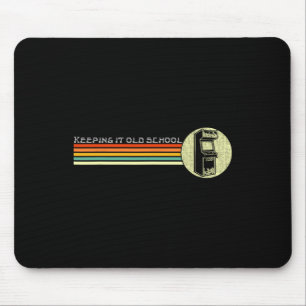 Video Game Vintage Retro Arcade Old School Mouse Pad