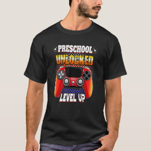 Video Gamer Back To School Preschool Unlocked Lev T-Shirt