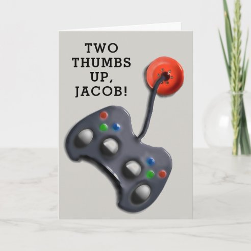 video game birthday cards zazzle