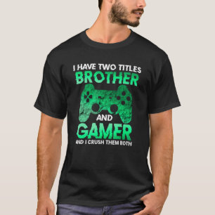 Video Gamer Gifts for Boys Teens Funny Gaming Brot T-Shirt