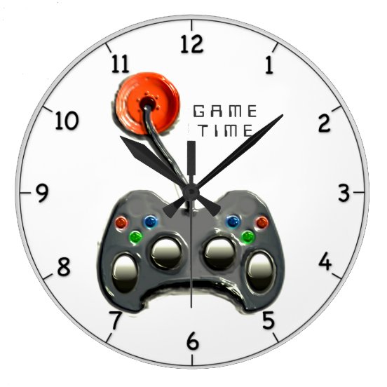 Gamers Wall Clocks Zazzle