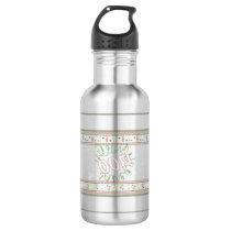 Video Gamer OOF! Ugly Christmas Sweater Stainless Steel Water Bottle
