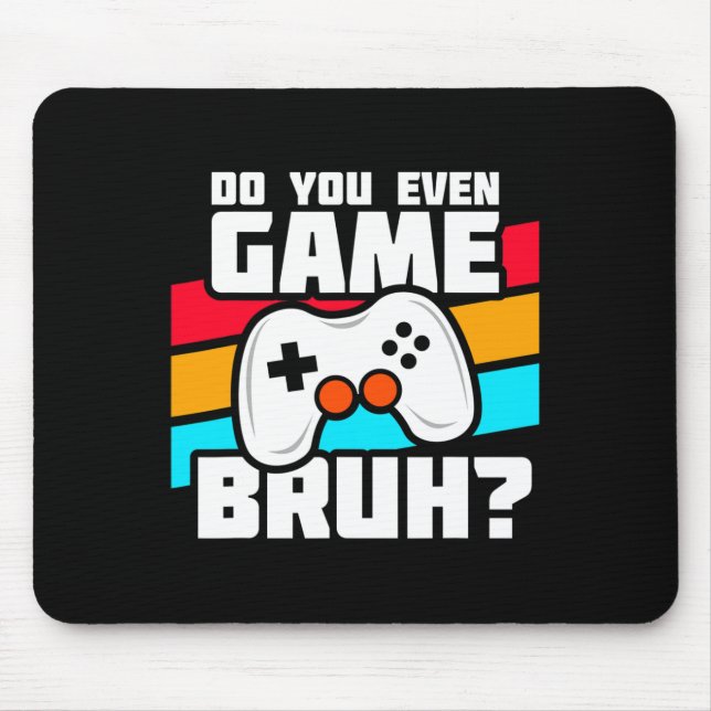 Video Gamer - Pc Console Gaming - Funny Video Game Mouse Pad (Front)