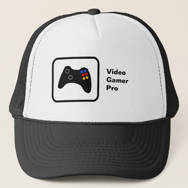 Video Gamer Pro Trucker Hat (Front)