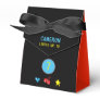 Video Gamer Red Black Arcade 7th Birthday Favor Boxes