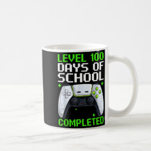 Video Gamer Student 100th Day Teacher 100 Days Of  Coffee Mug