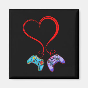 Video Gamer Valentines Day Video Game Controller H Magnet