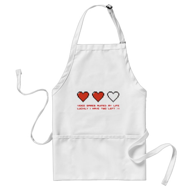 Video Games Adult Apron (Front)