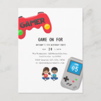 Video Games Birthday Party