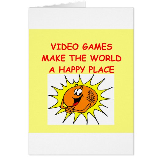 video games cards (Front)