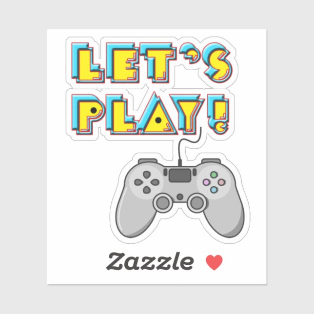 Video Games Day Sticker (Sheet)