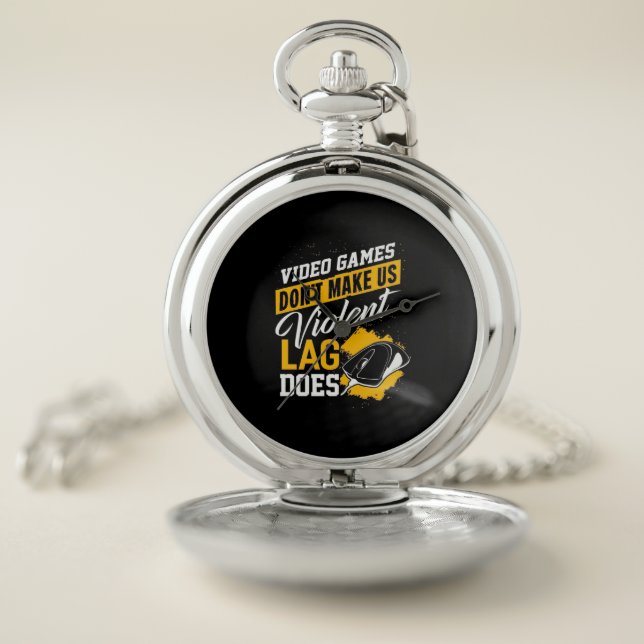 Video Games Do Not Make Gamer Lag Does Pocket Watch (Inside)
