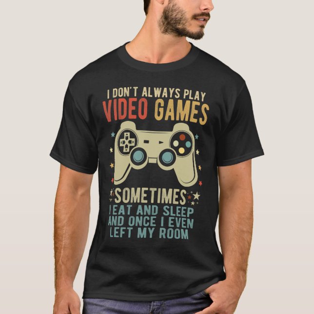 Video Games Funny Video Gamer Gaming Player Boys T-Shirt (Front)