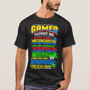Video Games Gamer Cool Teen Boys Men Women T-Shirt