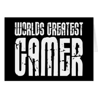 Video Games Gaming & Gamers Worlds Greatest Gamer Cards
