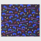 Video Games Pattern Game Lover Wrapping Paper | Zazzle
